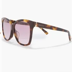 Gucci | Accessories | Nwot Womens Gucci Tortoise Oversized  display picture 3